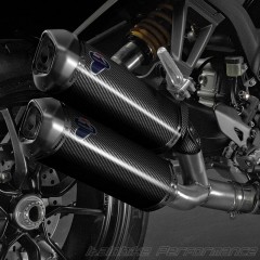 Termignoni Slip On Carbon Auspuff fr Ducati Monster 1100 Evo